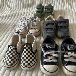 Lot of toddler boy shoes size 6